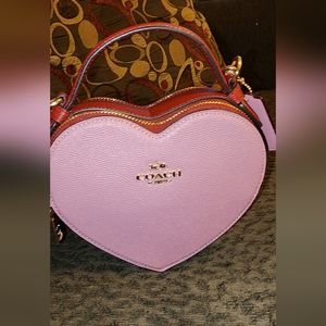 Coach Heart Crossbody Purse
